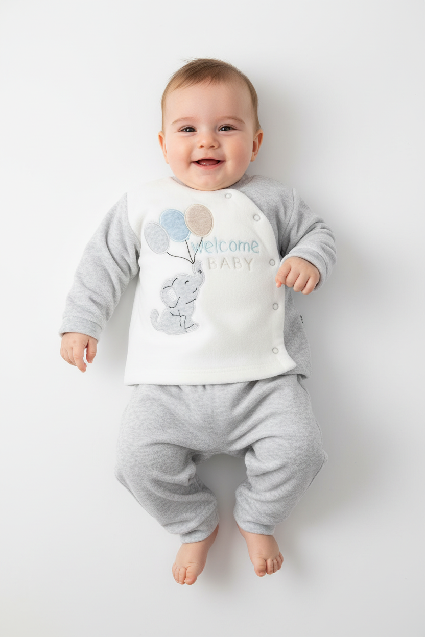 Fur lined Elephant PJ