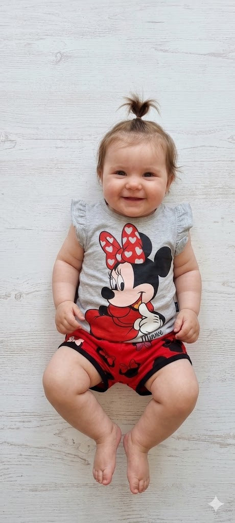 Minnie Mouse Gray PJ
