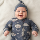 Gray Rabbit Onesie
