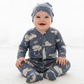 Gray Rabbit Onesie
