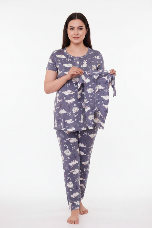 Grey Rabbit Set