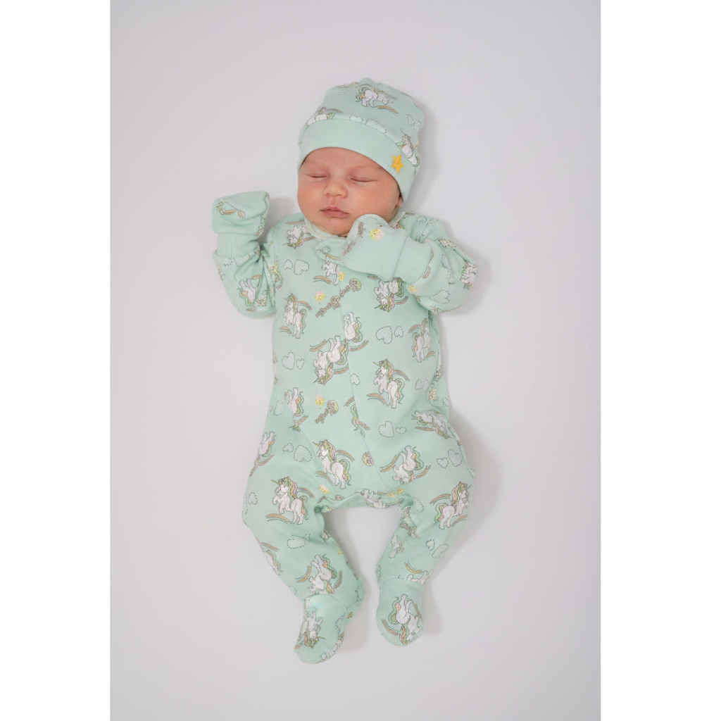 Mint Unicorn Onesie