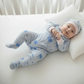 Crown Onesie (Pink or Light Blue background)