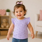 Purple Girls T-shirt Stars
