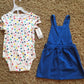 Carters Blue heart Dress