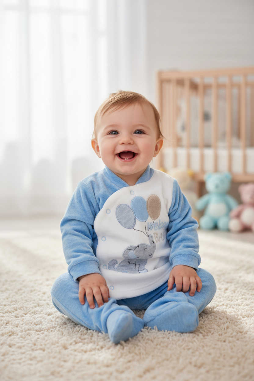 Fur lined Elephant PJ
