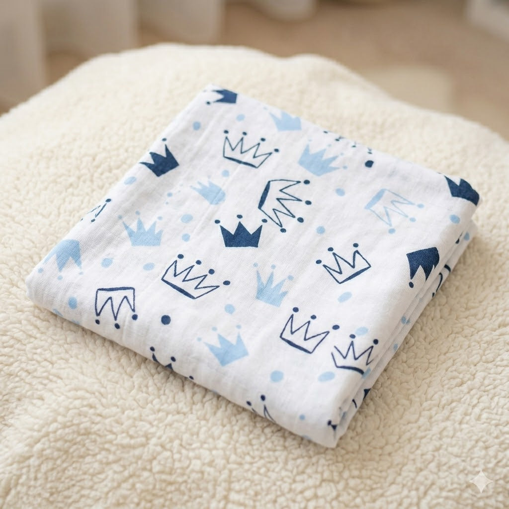Baby Crown Set (Pink & Blue)