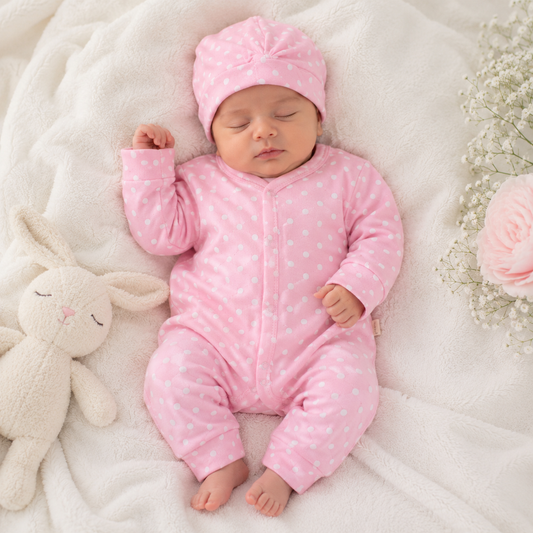 Baby polka dots