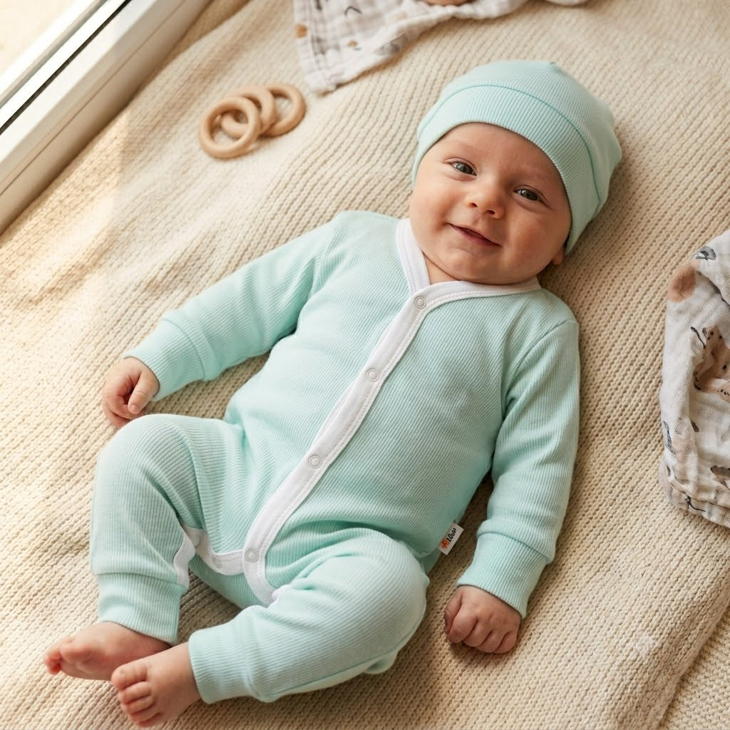 Colored Cotton Onesie (Different Colors)
