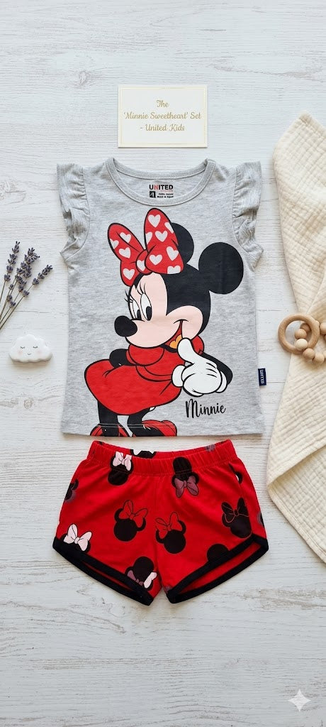 Minnie Mouse Gray PJ