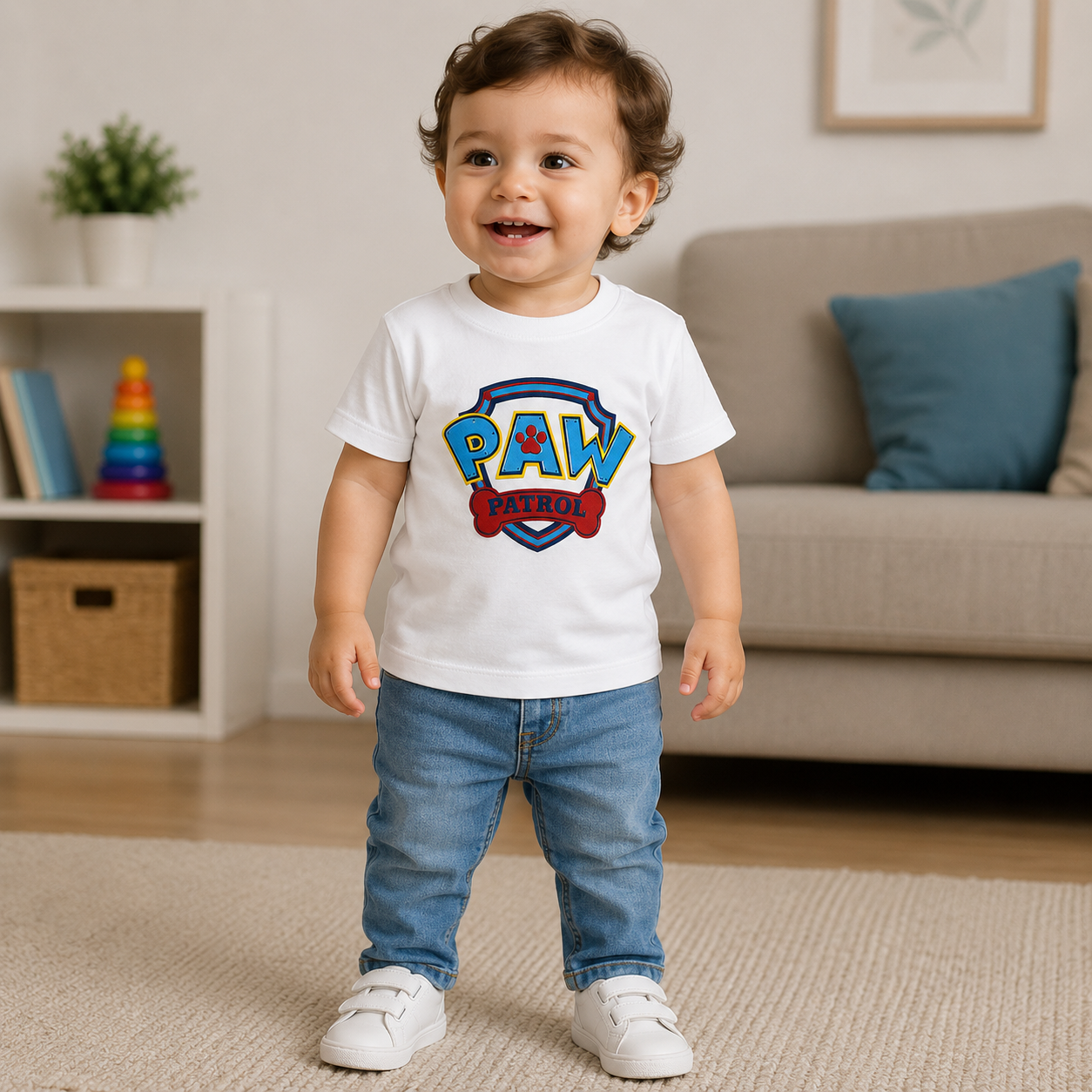 White Boys T-shirt Paw Patrol