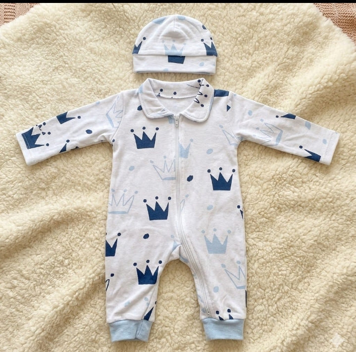 Baby Crown Set (Pink & Blue)