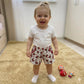 White Girls Shorts Minnie