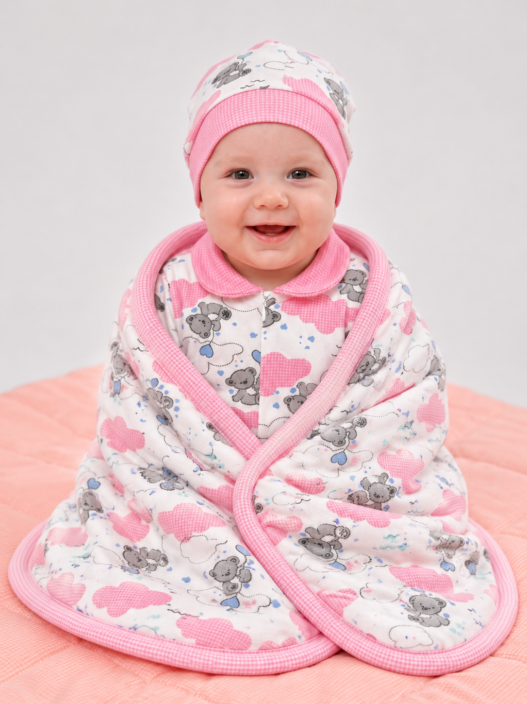 Bear Love Baby Onesies (4 Colors)