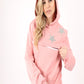 Nursing Fur fleece hoodie (with embroidery)